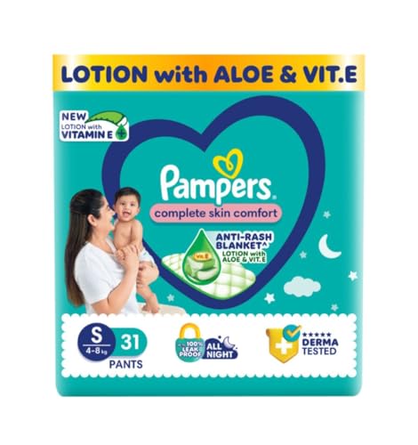 Pampers Swaddlers Diaper Pants Small Size (4-8 kg)