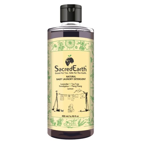 Mama Earth Natural Baby Wash for Clothes (500ml)