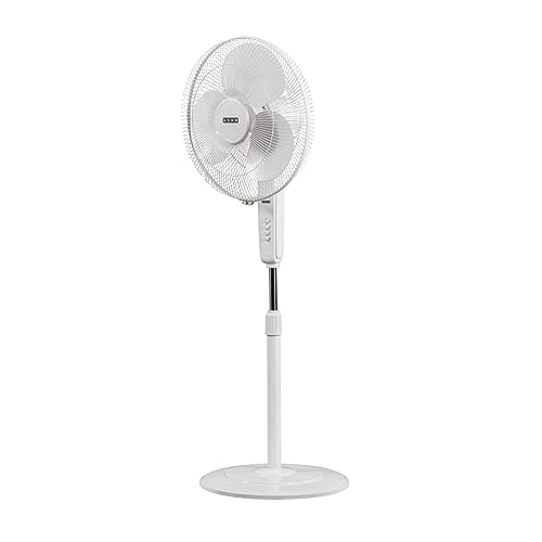 Usha Pedestal Fan 400mm (White Noise Base)