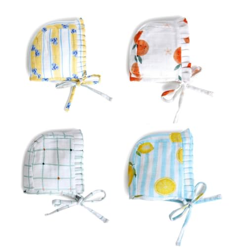 FirstCry Organics 100% Organic Cotton Baby Caps (Pack of 2)