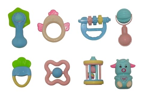 FirstCry Rattle Toy Set - 4 Piece Pack