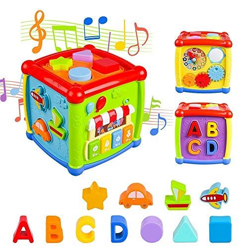 Babyhug Activity Cube - 6-in-1 Play Center