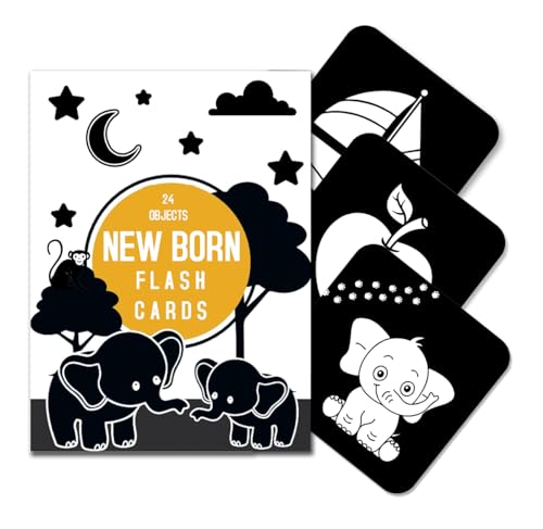 Infantino High Contrast Black and White Flash Cards