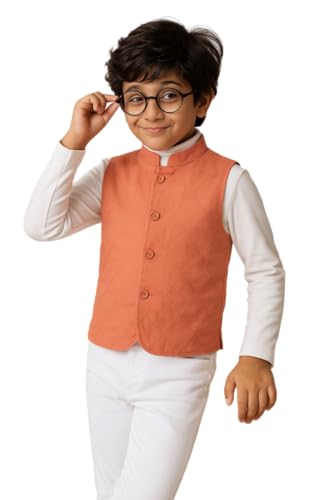 PinkBlueIndia Cotton Nehru Jacket for Toddlers