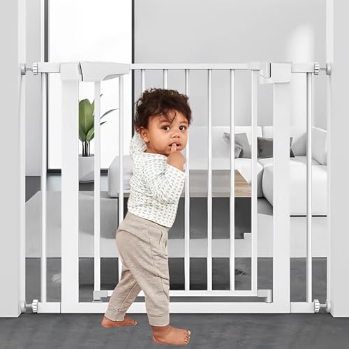 Baby Safety Gate with Latch (75–110 cm Width)