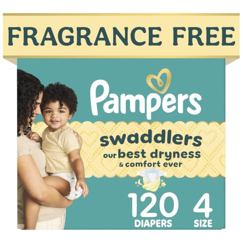 Pampers Swaddlers Overnights Size 4