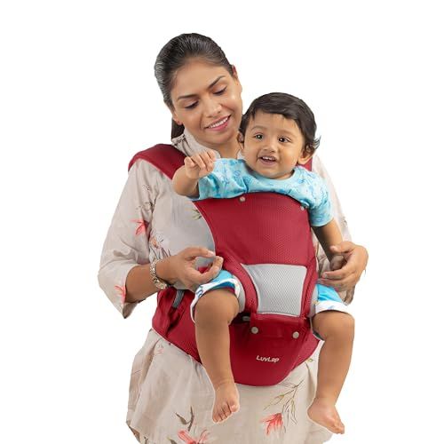LuvLap Convertible Baby Carrier with Newborn Insert