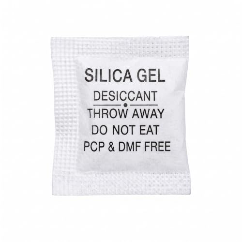 Solimo Silica Gel Moisture Sachets (2-Pack, 250g each)