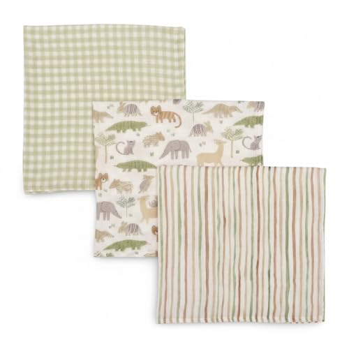 Mothercare Muslin Cotton Towels (Pack of 4)