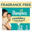 Pampers Swaddlers Diapers (Size 3, 6-11 kg)