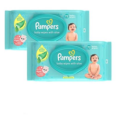 Pampers Swaddlers Fragrance-Free Baby Wipes — buy on Amazon India