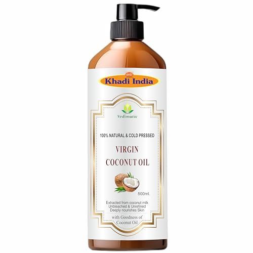 Khadi Natural Cold Pressed Virgin Coconut Oil for Baby Care