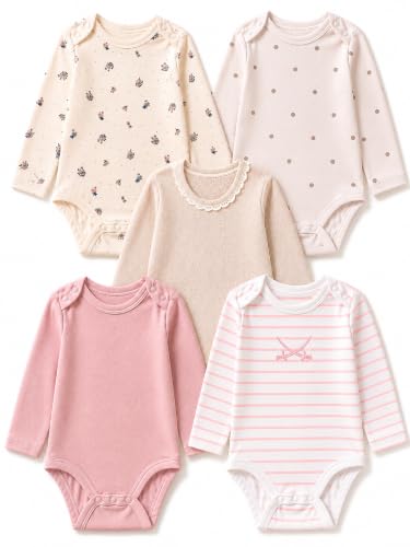 Babyhug 100% Cotton Onesie Bodysuit (Pack of 3)