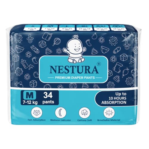 Allter Overnight Diaper Pants Size M 72 Count (8-15 kg)