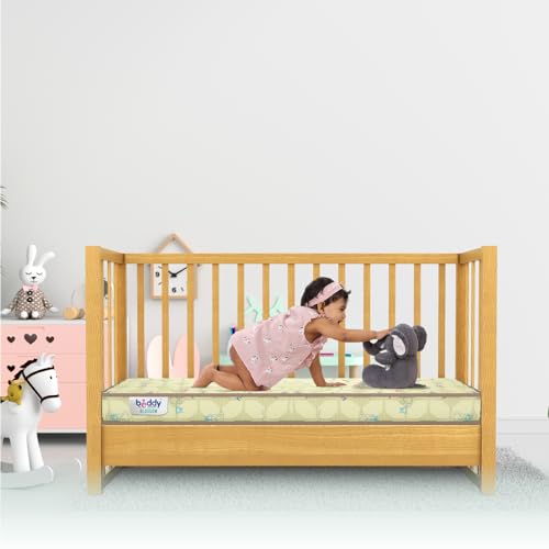 Babyhug Orthopedic Coir Foam Baby Mattress with Waterproof Cover