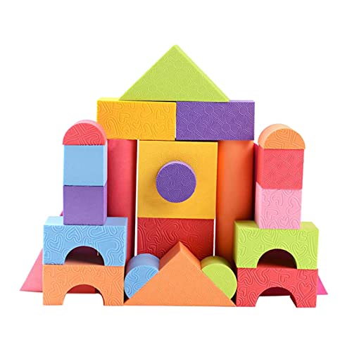 Soft Foam Stacking Blocks Set (12 Pieces)