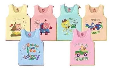 FirstCry Essentials Organic Cotton Vests Pack of 3 — buy on Amazon India