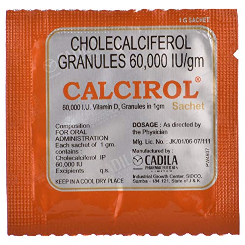 Calcirol Vitamin D3 Sachet
