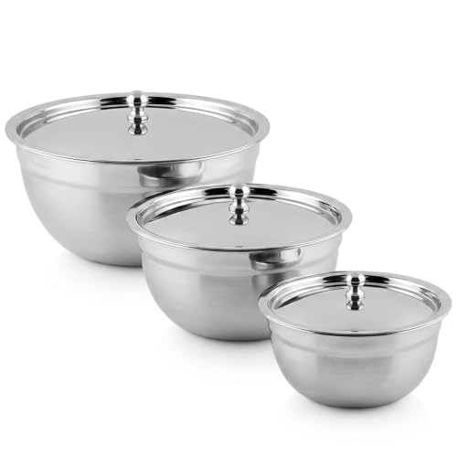 Pigeon Stainless Steel Bowls Set (Pack of 3)