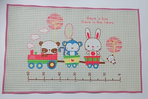 Non-Slip Waterproof Baby Feeding Floor Mat 80x60cm