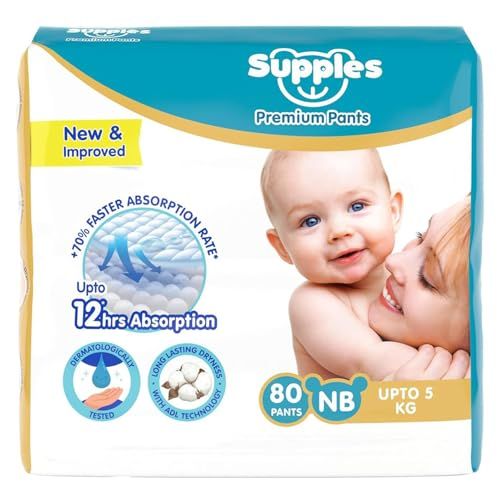 Supples Premium Baby Diaper Pants Newborn