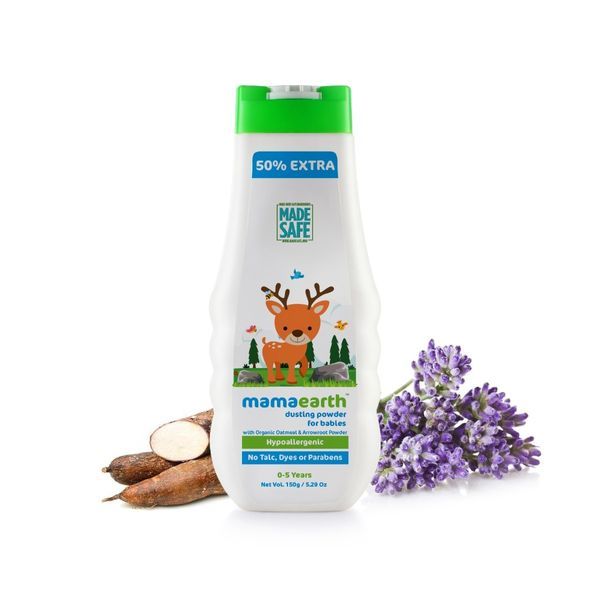 Mamaearth Natural Talc Free Baby Powder