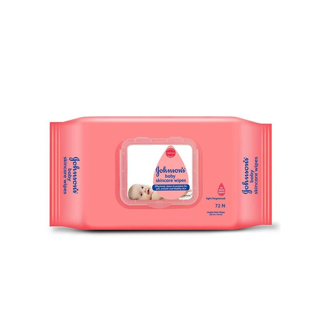 Johnson's Baby Wipes - Gentle Touch (80 Wipes)