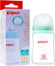 Pigeon SofTouch Feeding Bottle with Silicone Nipple 240ml