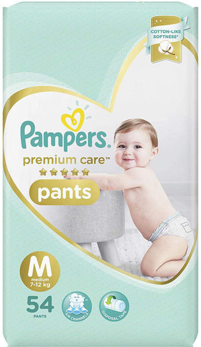 Pampers Active Baby Diapers (Size 4, 9-14 kg) - 54 Pieces — buy on Amazon India