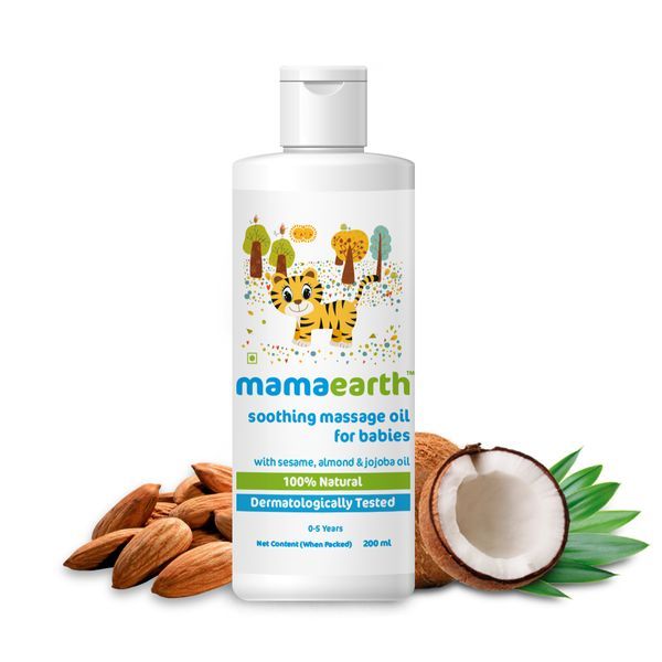 Mamaearth Nourishing Oil for Baby Massage