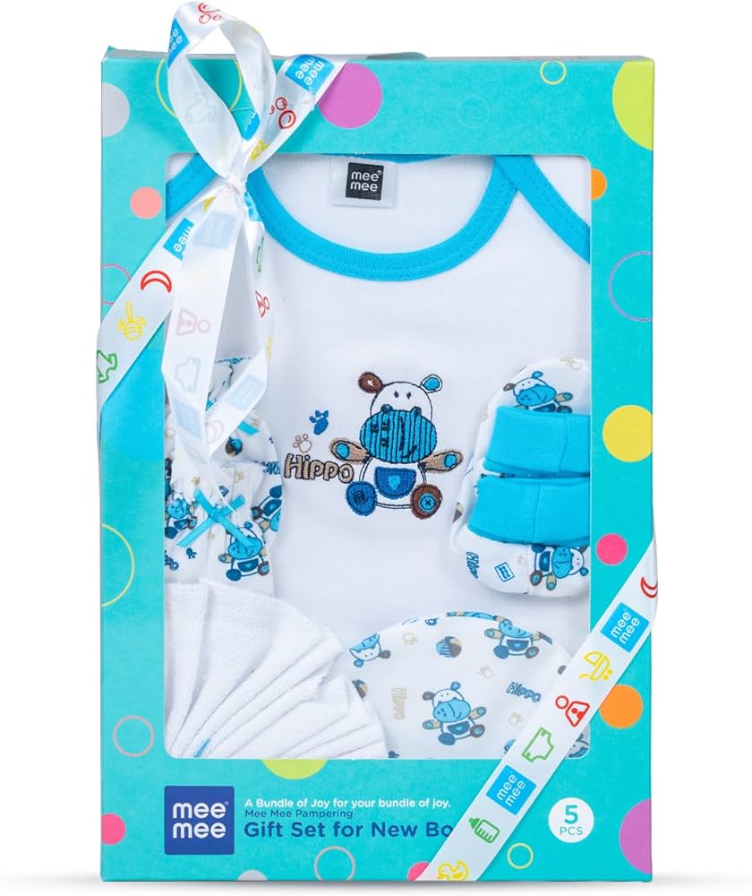 Mee Mee Muslin Baby Dress Set (Pack of 2)