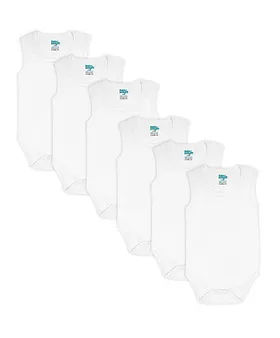 FirstCry Basics Cotton Romper 3-Pack