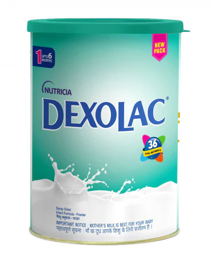 Dexolac 1 Infant Formula Powder, 400g Tin