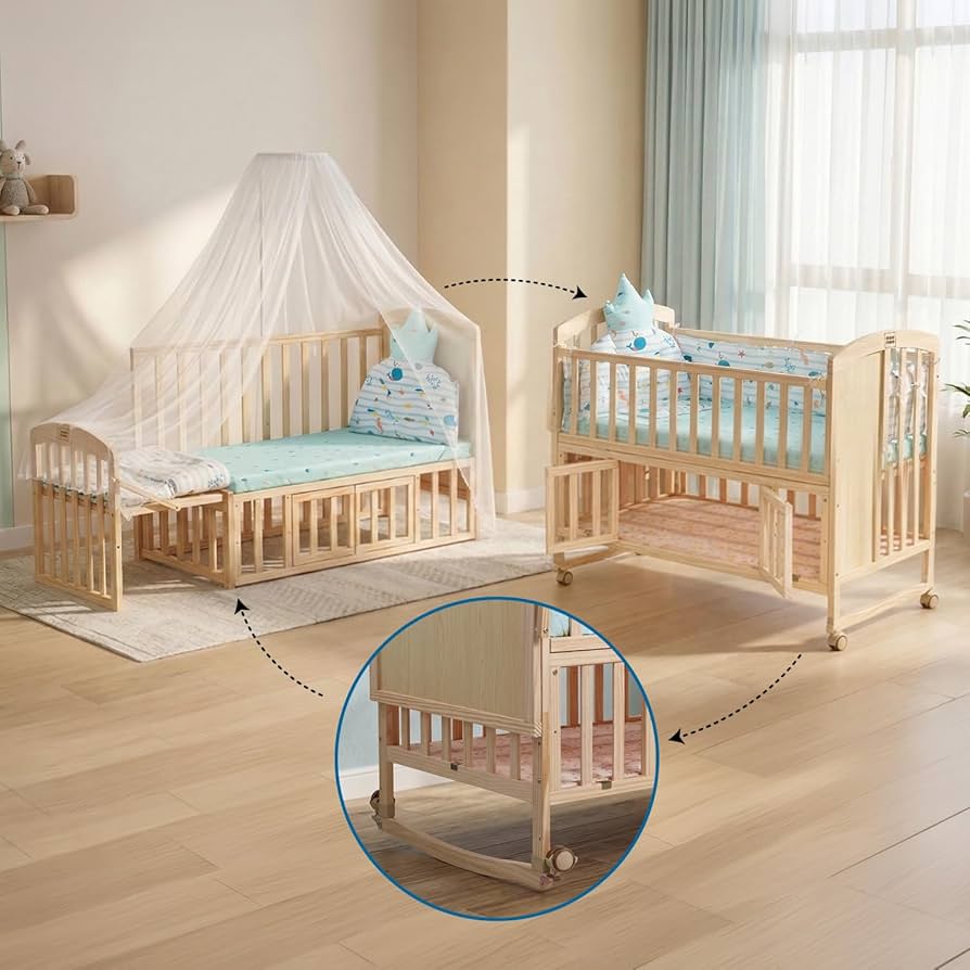 Mee Mee Baby Bedside Sleeper Co-sleeper Bassinet