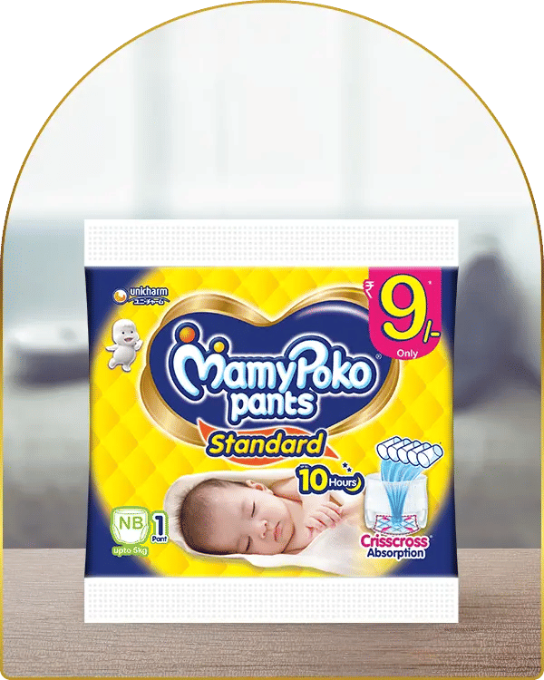 MamyPoko Pants Standard New Born Size M Diapers