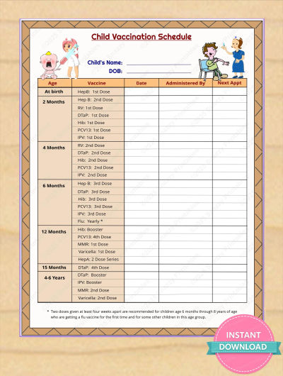 Baby Vaccination Record Book with Immunisation Tracker — buy on Amazon India