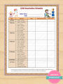 Baby Vaccination Record Book with Immunisation Tracker