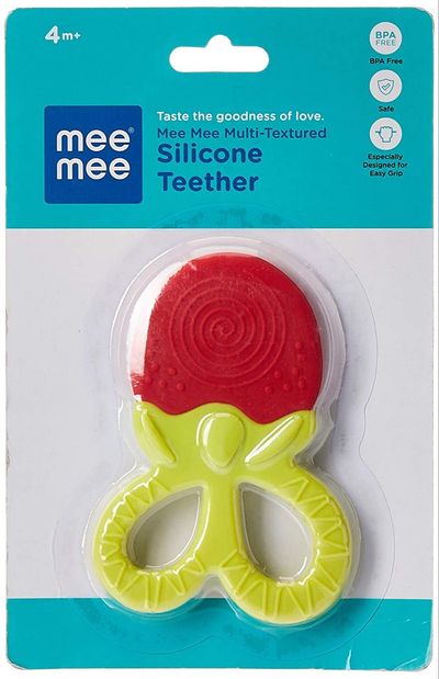 Mee Mee Silicone Teether for Babies BPA PVC Free — buy on Amazon India