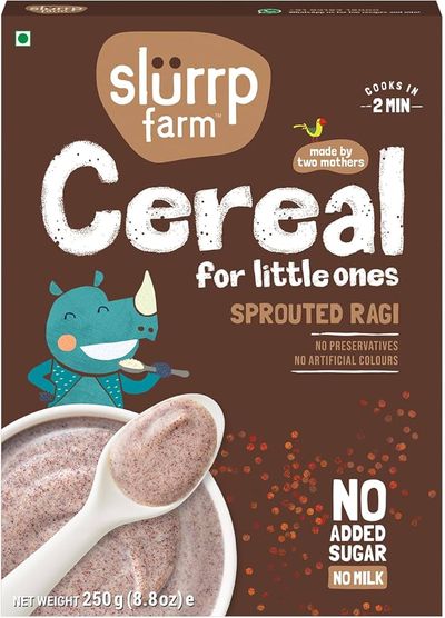 Slurp Farm Sprouted Ragi Flour (Finger Millet) — buy on Amazon India