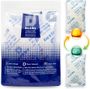 Silica Gel Dehumidifier Packets (Reusable, 6-pack)