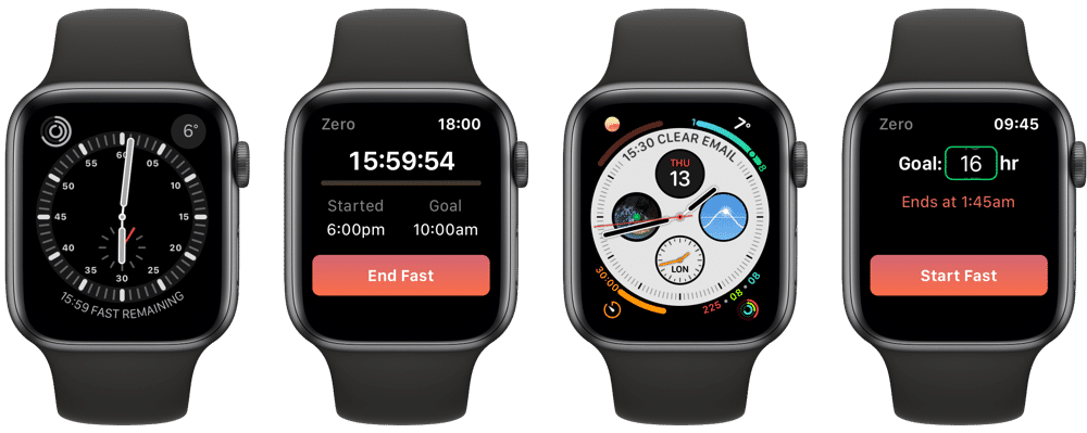 Zero fasting Applewatch 1