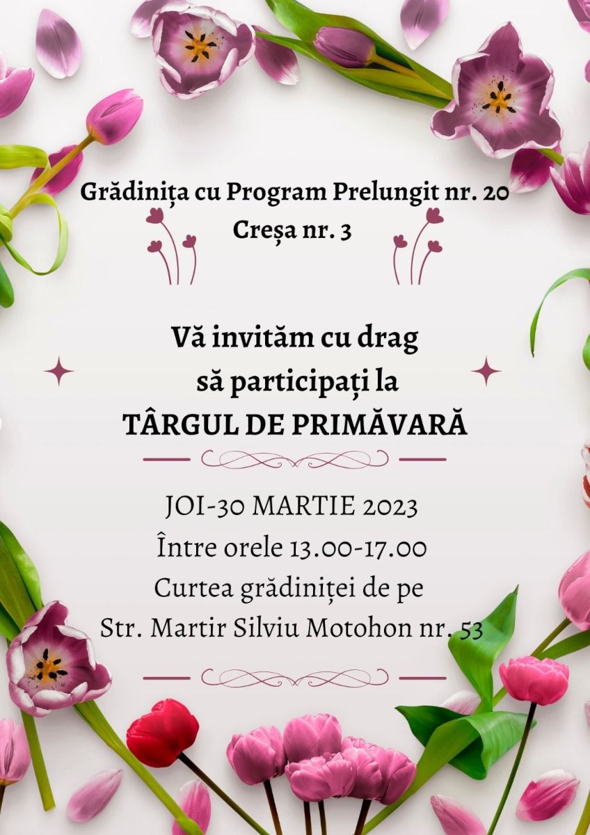 Târgul de primăvară - 2023