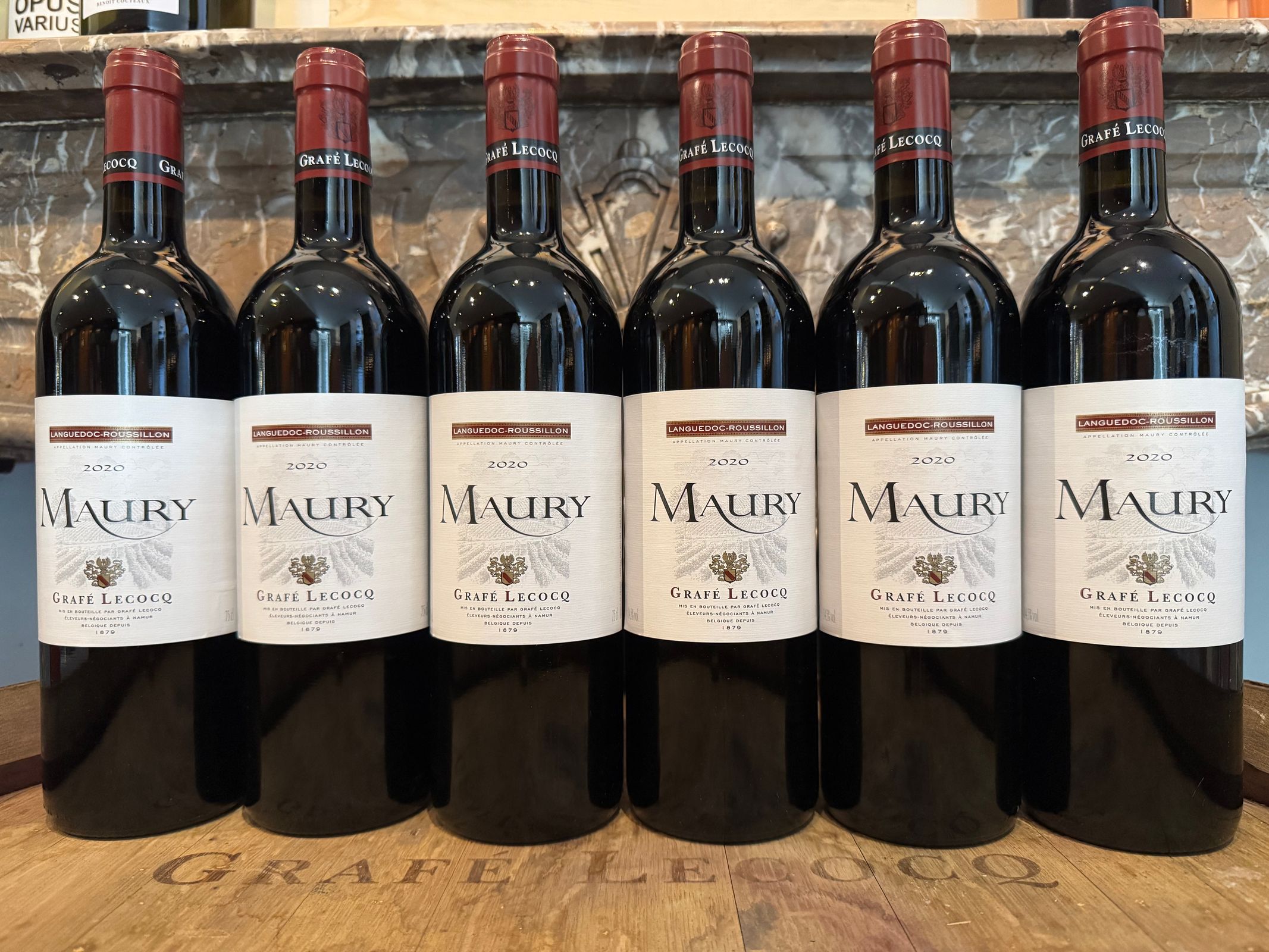 Maury AOC rouge 2020 - 5+1 Gratis