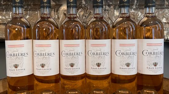 Corbières rosé 2020 - 5+1 Gratuite