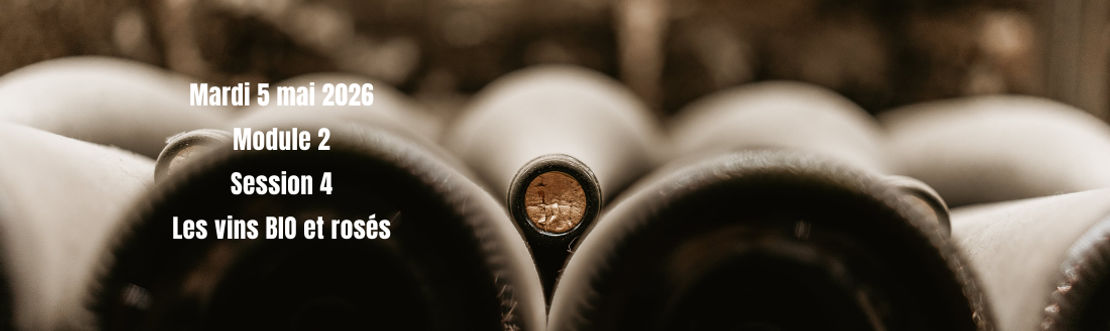 Atelier de dégustation : Les vins BIO & Rosés