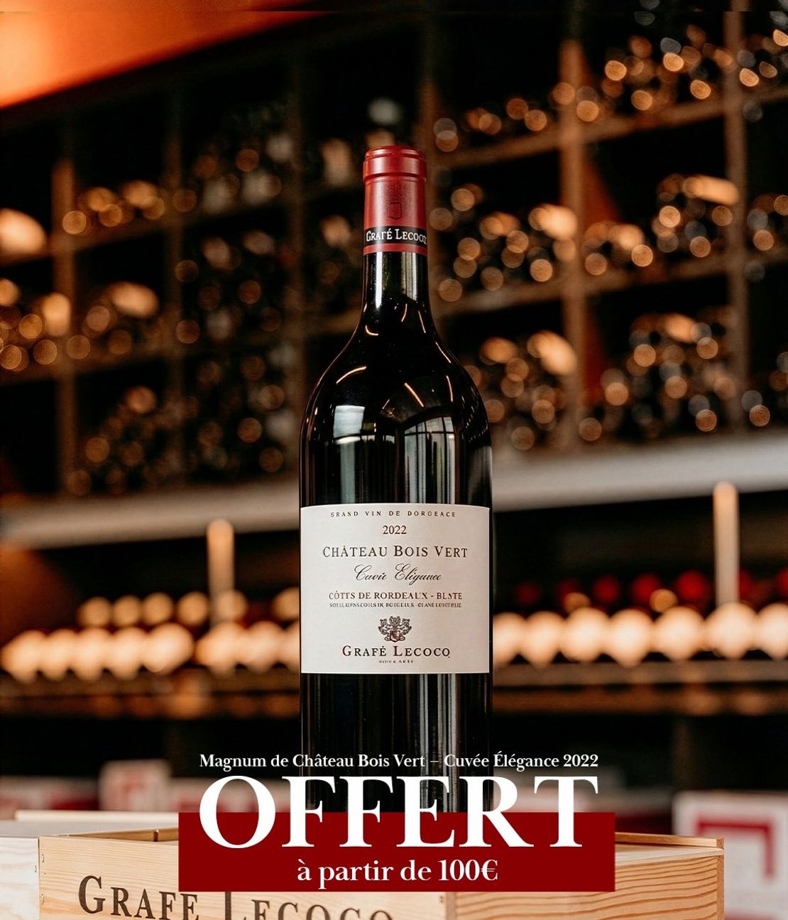 Chèque cadeau oeno 2025