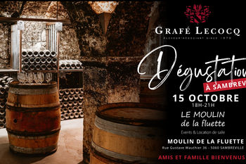 Dégustation Sambreville 15-10-2026