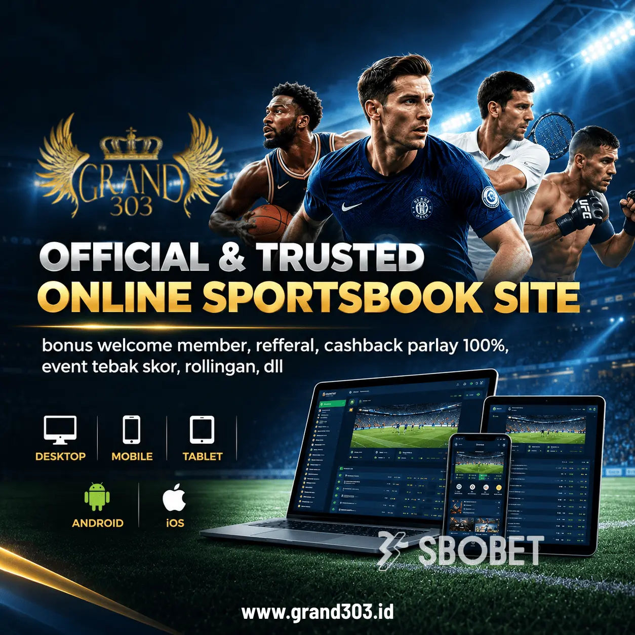 GRAND303 | Official Sports Betting & Online Sportsbook Site