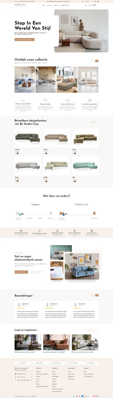 studio cosy showcase