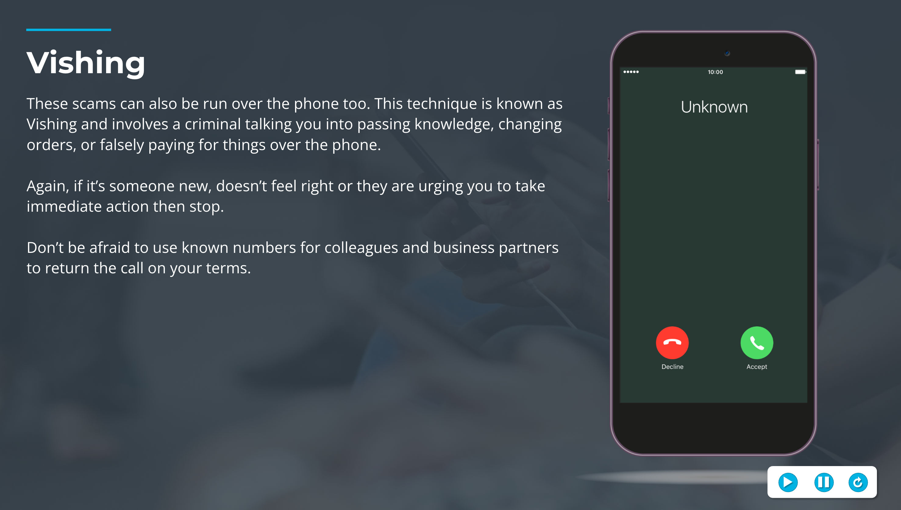 Vishing Call